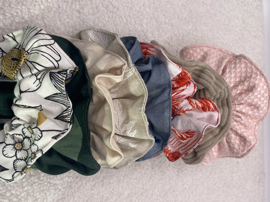 Chouchou_Artisanal_Tissu_Upcycle_-_Coton_R_cup_r_Fait_Main - Mon EcoKit