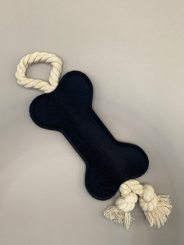 Jouet pour chien en forme d'os – ludique, durable et respectueux de l'environnement