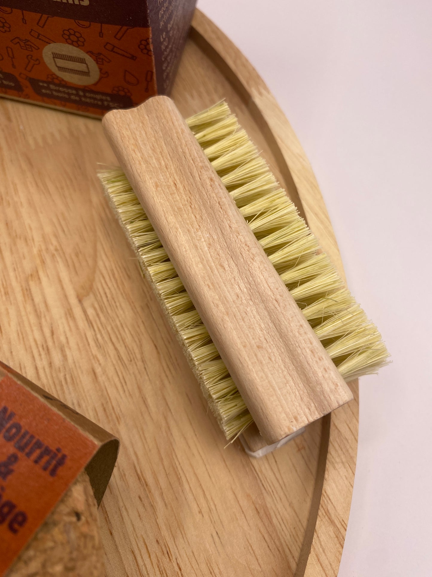 brosse ongles bricolage en bois de hetre fcs