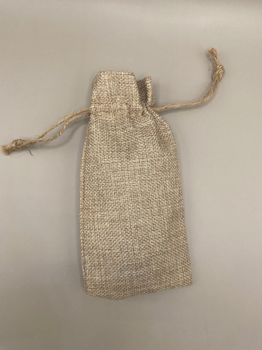 Étui souple pour lunettes toile de jute intérieur coton bio résistant