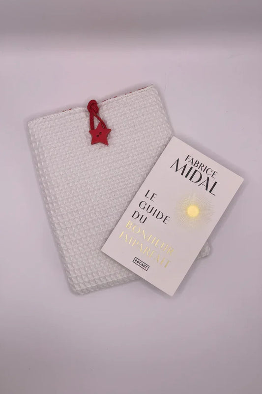 housse de livre de poche liseuse fait main france