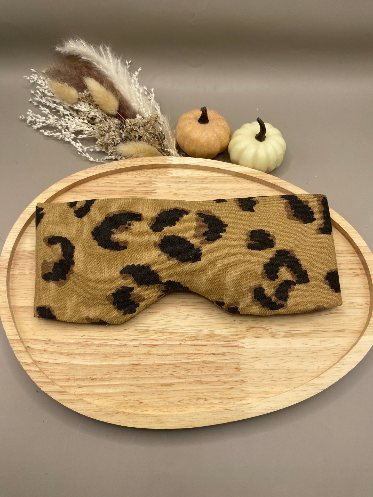 masque yeux et nuque chauffant colza fait main