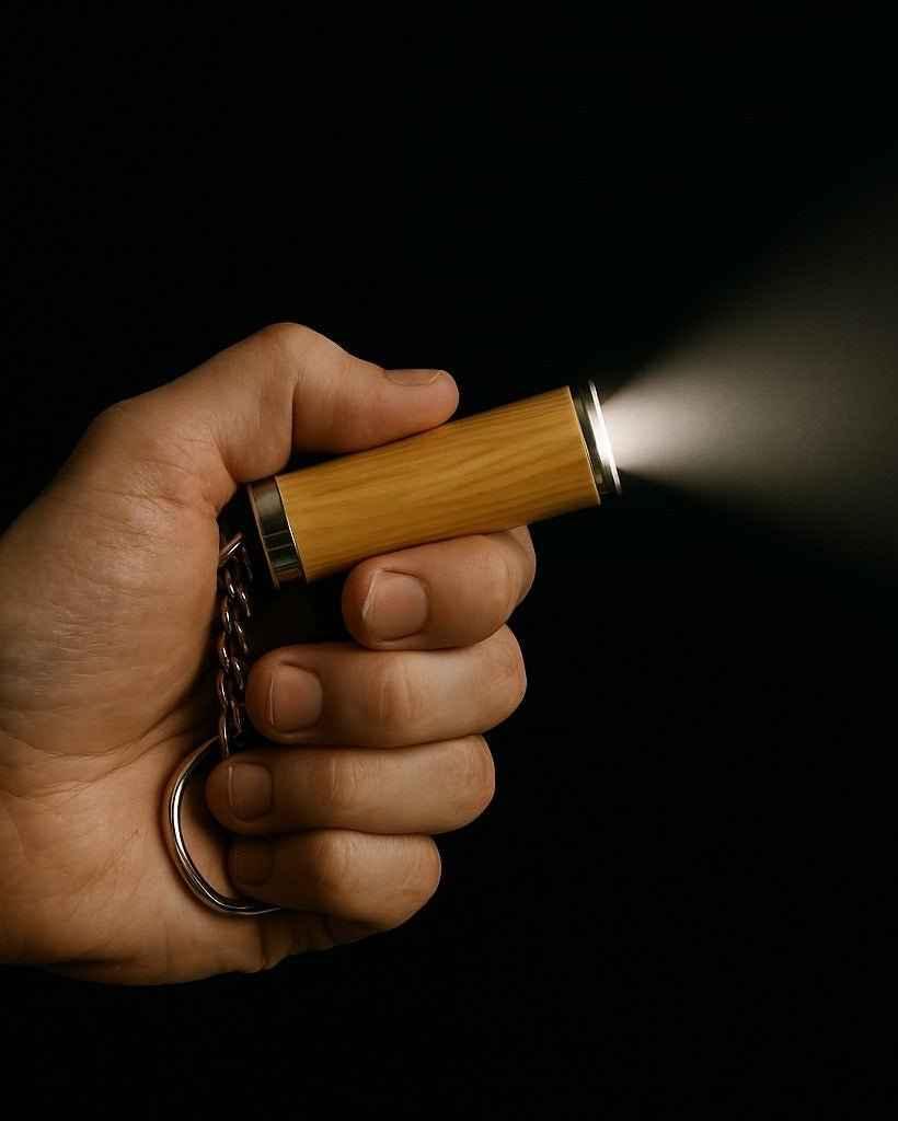 Porte-clés lampe écologique