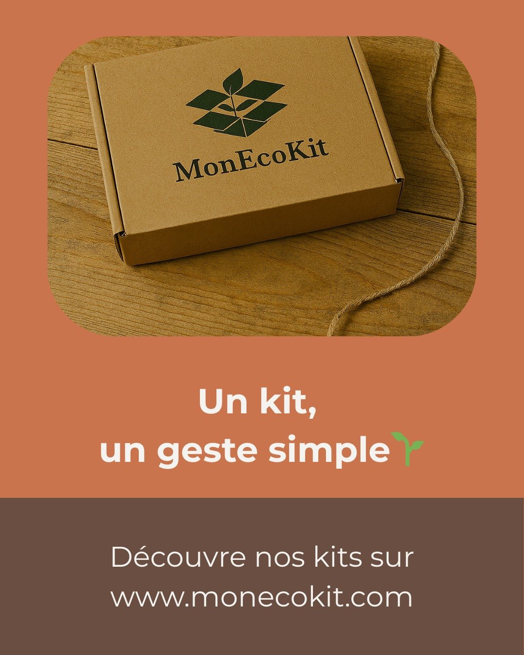 Engagement écoresponsable poème Mon EcoKit vitrine des lendemains kits zéro déchet artisanaux faits main
