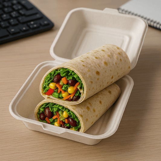🥗 DIY Wrap Végétarien à Emporter – Recette Healthy, Rapide et Zéro Déchet