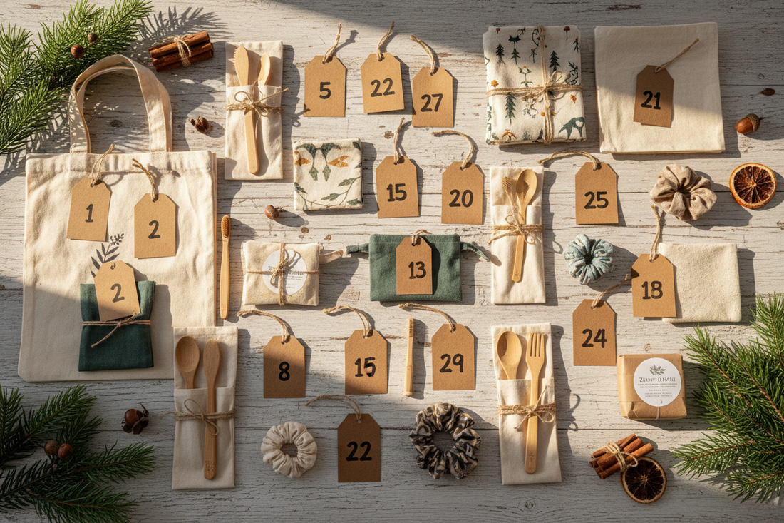 Calendrier de l'Avent Éthique : 24 Gestes Zéro Déchet pour Décembre 🎄