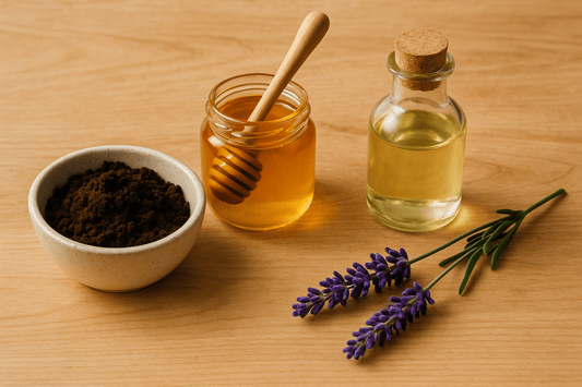 Masque DIY visage au marc de cafe