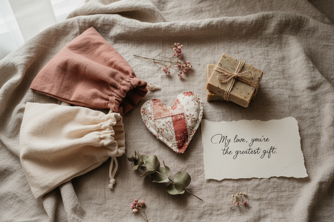 Saint-Valentin responsable cadeaux durables faits main upcyclés zéro déchet, Mon EcoKit