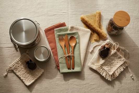 Quel kit zéro déchet choisir selon quotidien kit maison hygiène voyage nomade sac main artisanal fait main, Mon EcoKit
