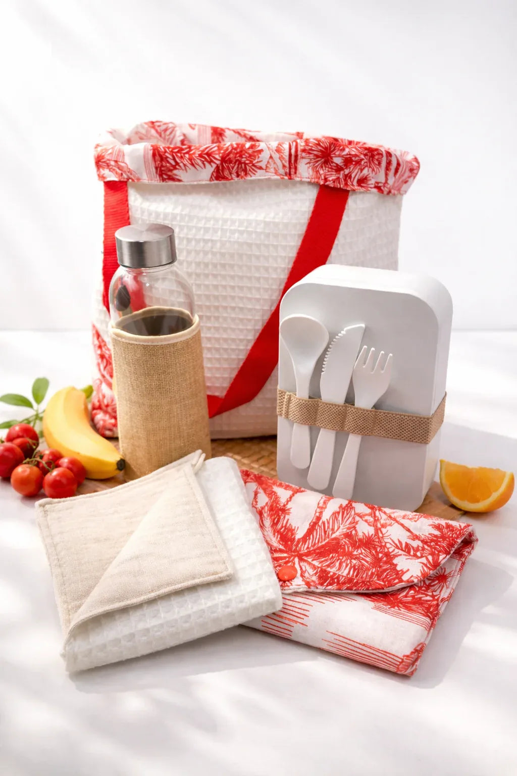 Kit Nomade Zéro Déchet – Des essentiels durables pour vos repas et déplacements 🌿 - Mon EcoKit