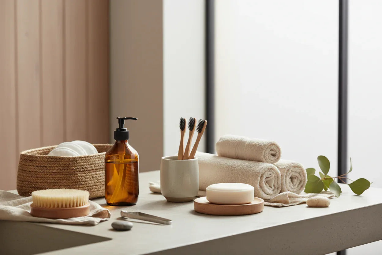 Hygiène & Salle de Bain Zéro Déchet – Accessoires Écologiques & Naturels 🌿 - Mon EcoKit
