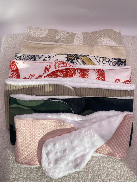 Bandeau Cheveux Artisanal Démaquillage - Tissu Upcyclé - L'Héritage Textile