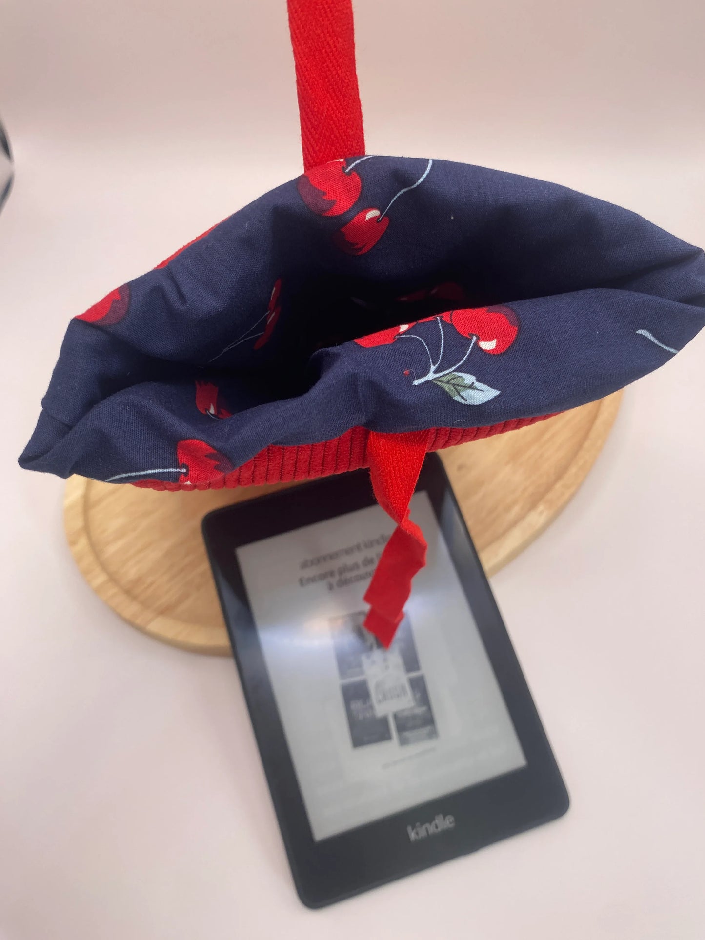 Housse de Livre Format Poche Artisanale 18x25cm – Tissu Upcyclé Made in France - Mon EcoKit