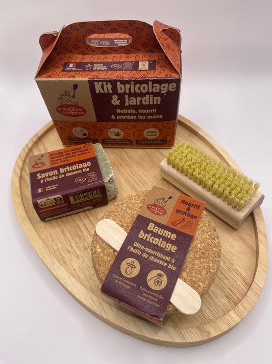 Kit Bricolage Artisanal – Savon, Baume &amp; Brosse Zéro Déchet