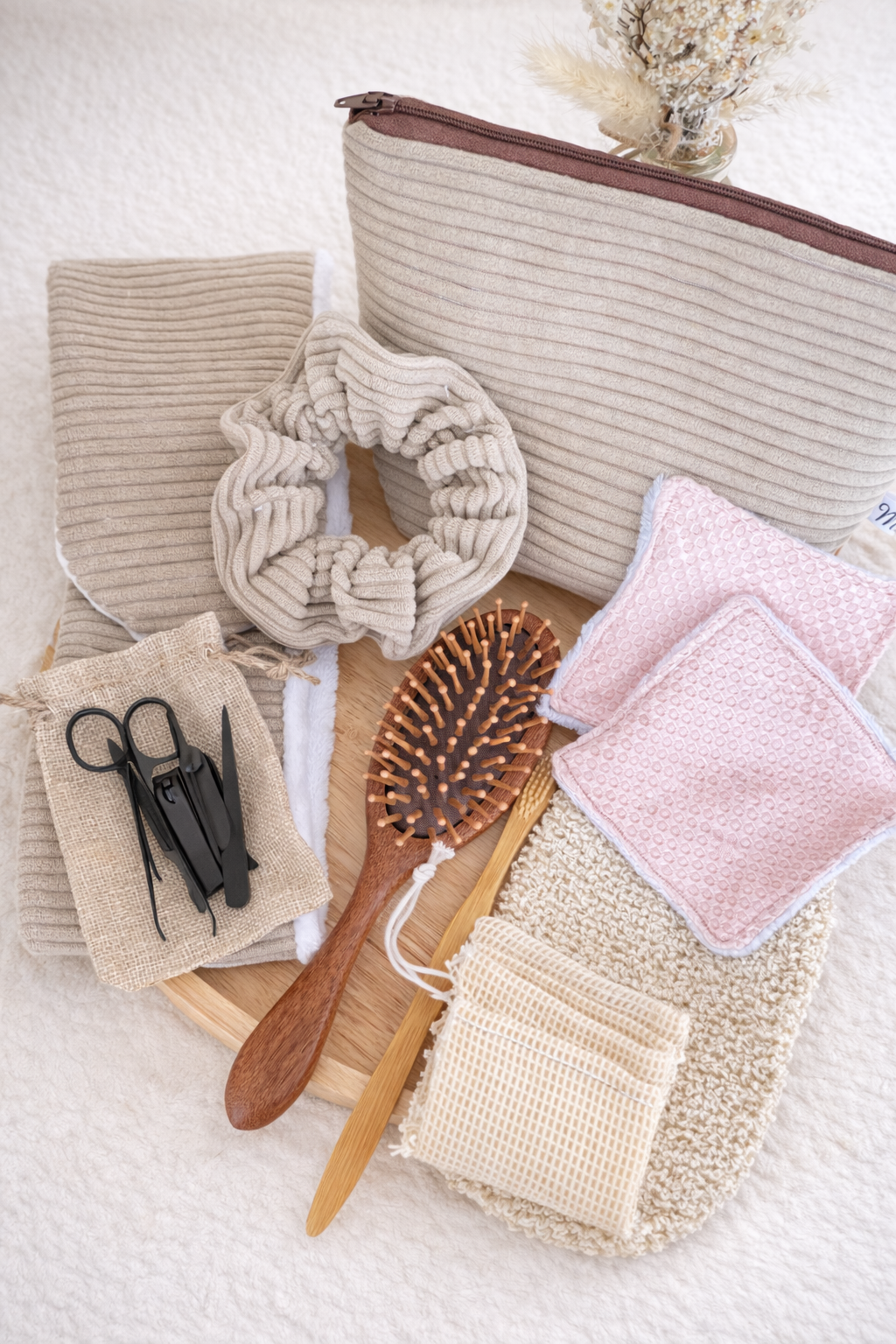 Kit Hygiène & Beauté Artisanal Flo - Coffret Écologique