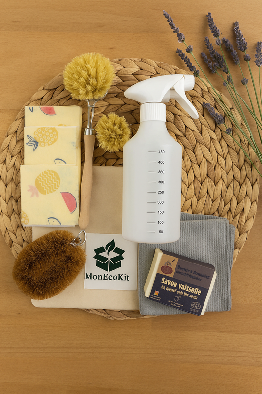 Kit pour l'entretien de la maison éco-responsable