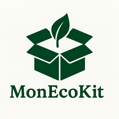 Logo MonEcoKit – Kits zéro déchet personnalisables