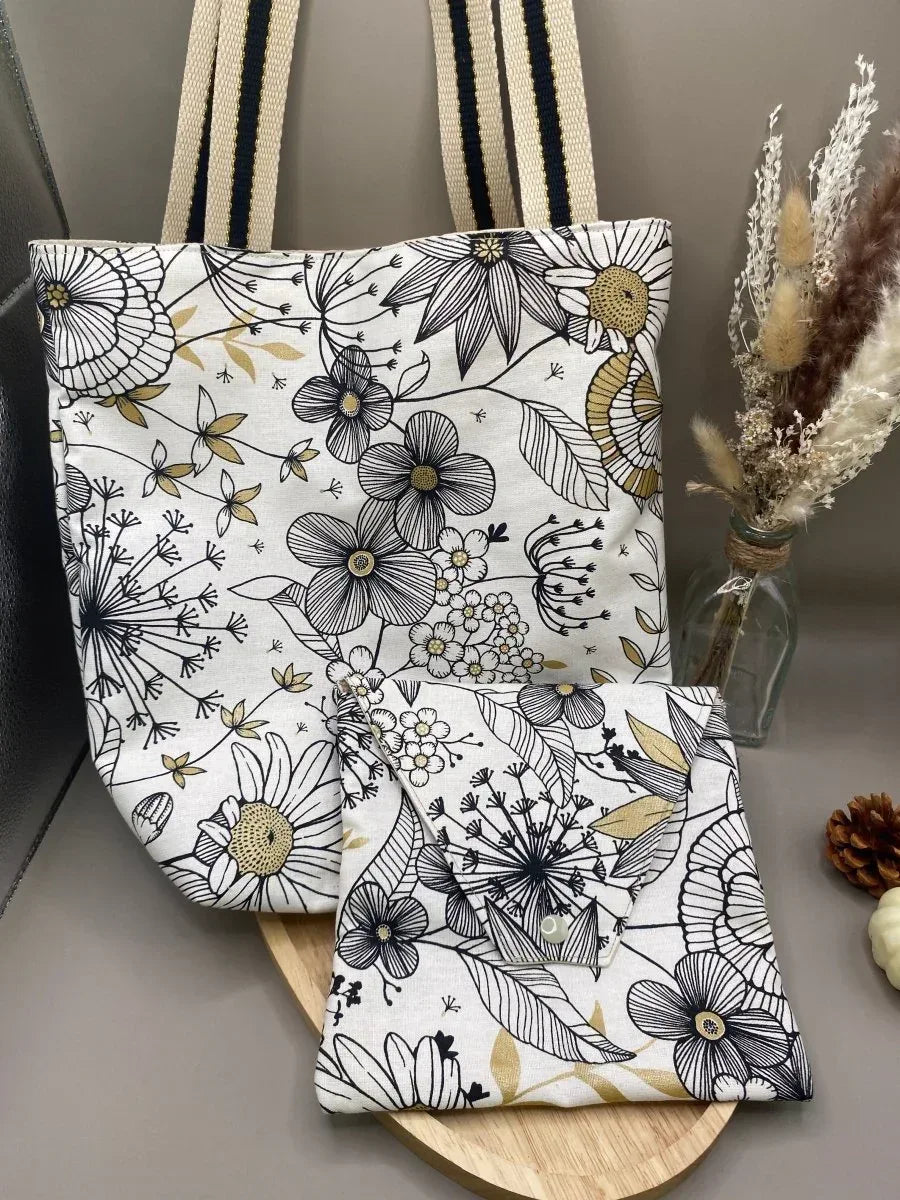 Tote_bag_doubl_en_coton_Vue_de_face - Mon EcoKit