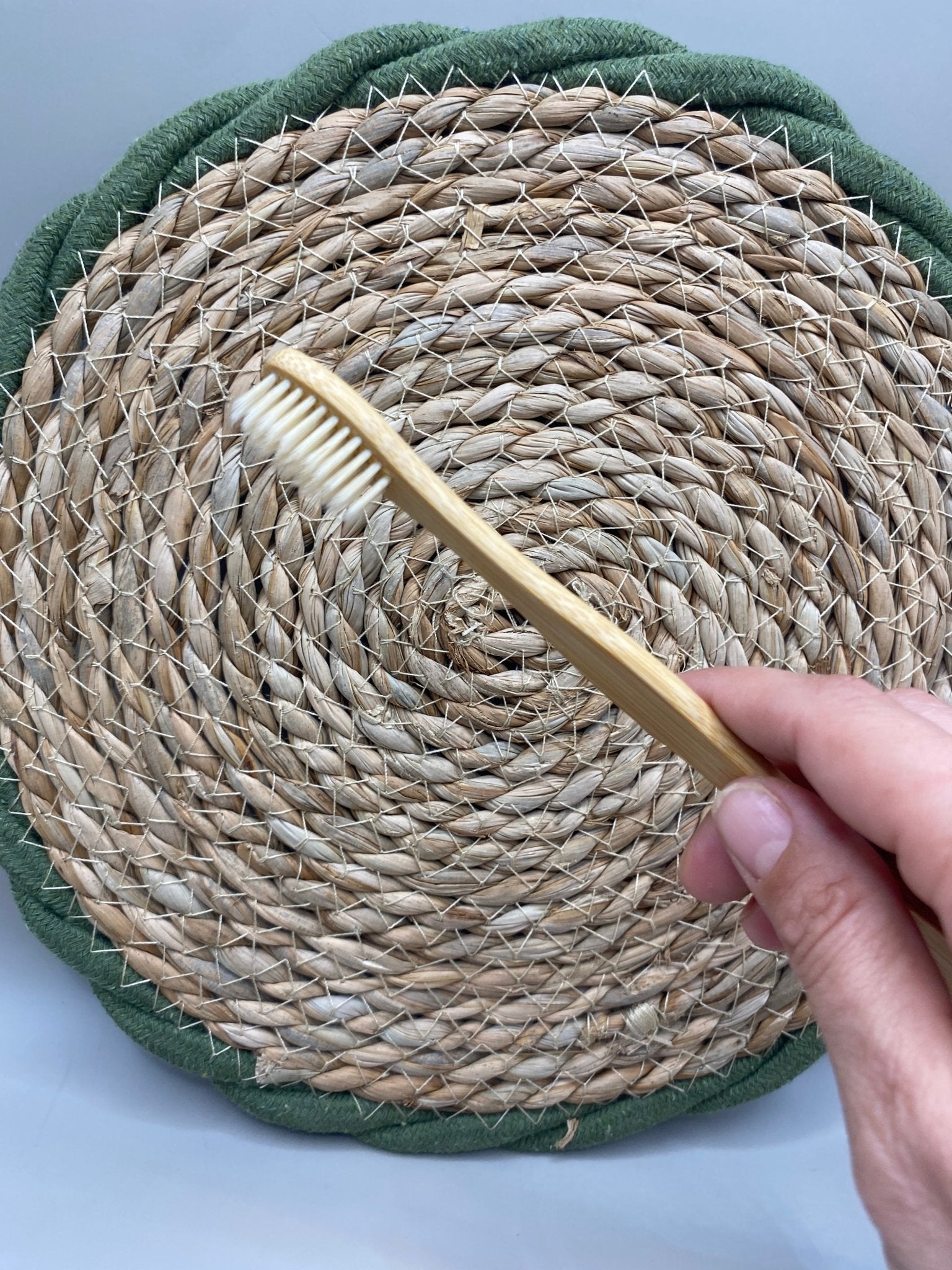 Brosse à dents bambou avec poils nylon doux écologique biodégradable
