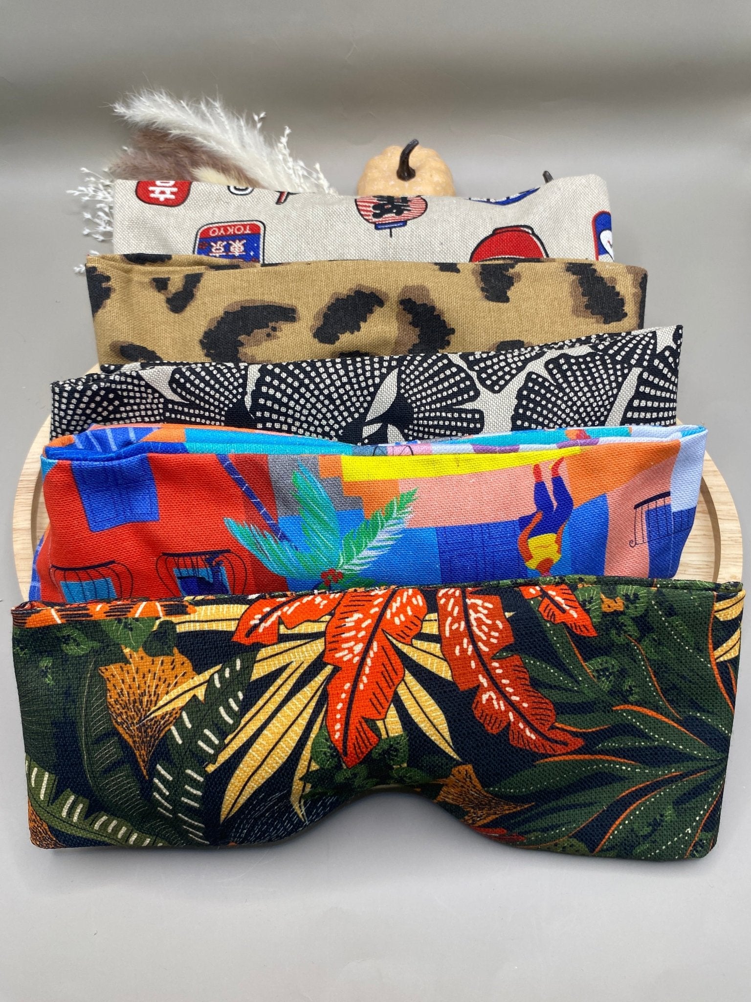 notre collection de masques chauffants yeux nuque graines de colza