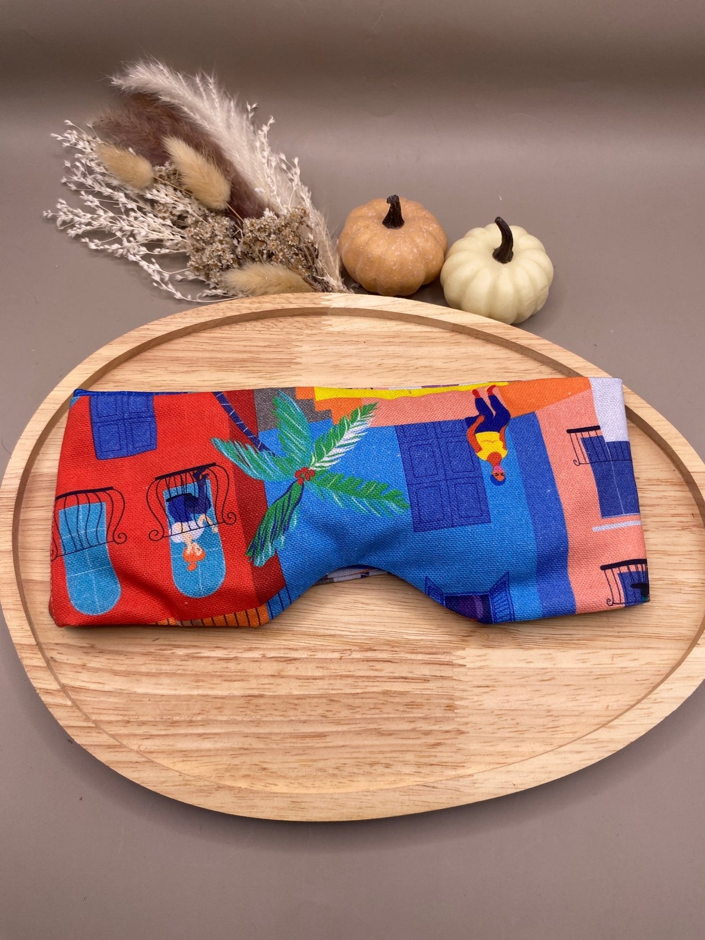 coussin yeux nuque chauffant fait main alma