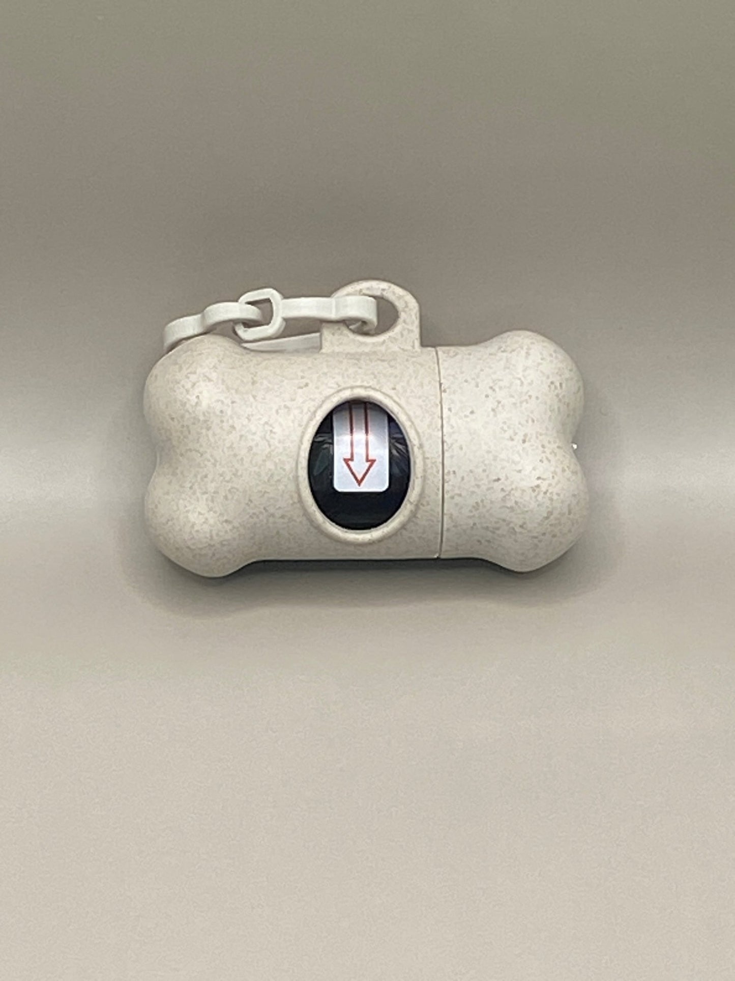 Distributeur sacs crottes écologique paille de blé pour chien nomade
