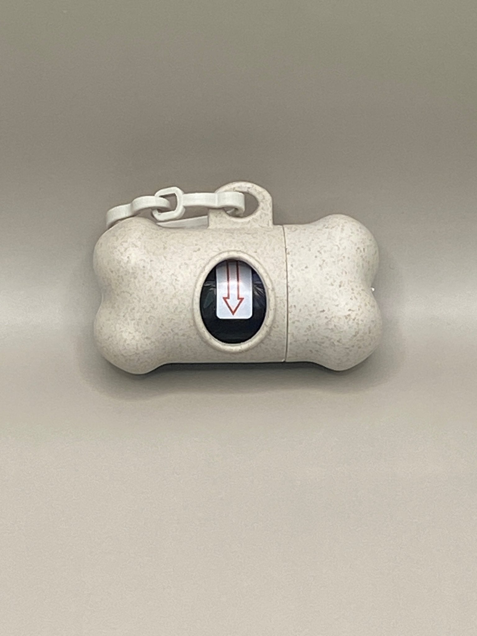 Distributeur sacs crottes écologique paille de blé pour chien nomade
