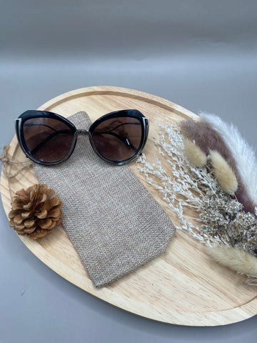 Étui Lunettes Jute & Coton Bio - Souple Protecteur Écologique Zéro Plastique