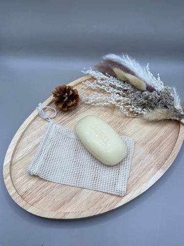 Filet à Savon Lin-Sisal Exfoliant - Naturel Biodégradable Zéro Déchet