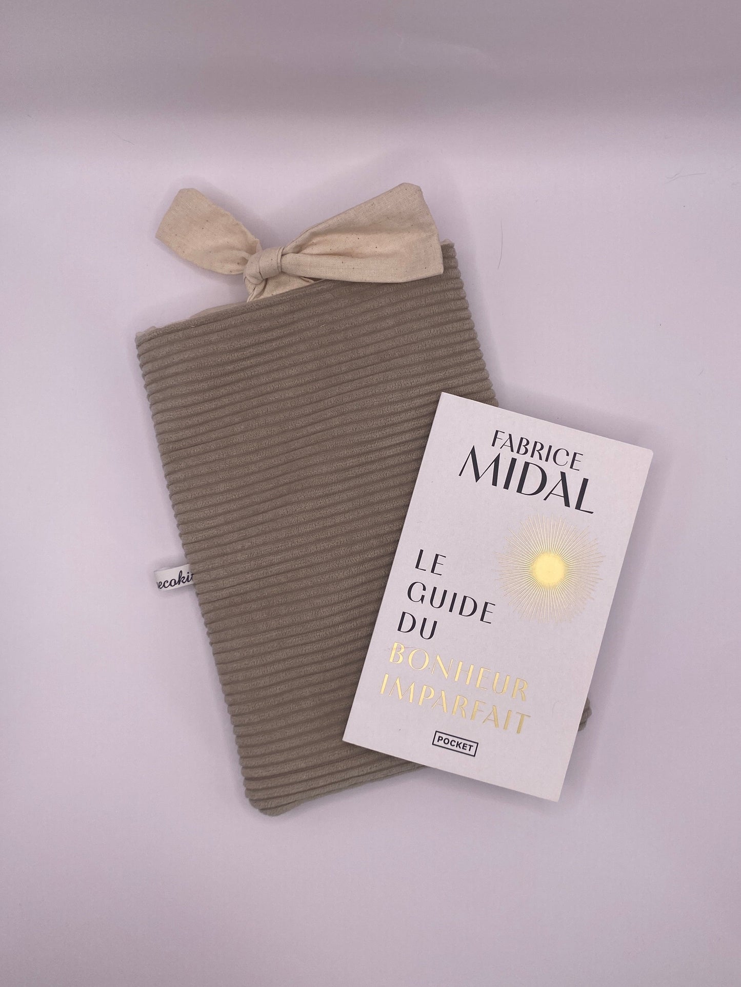 housse de livre poche liseuse fait main en france