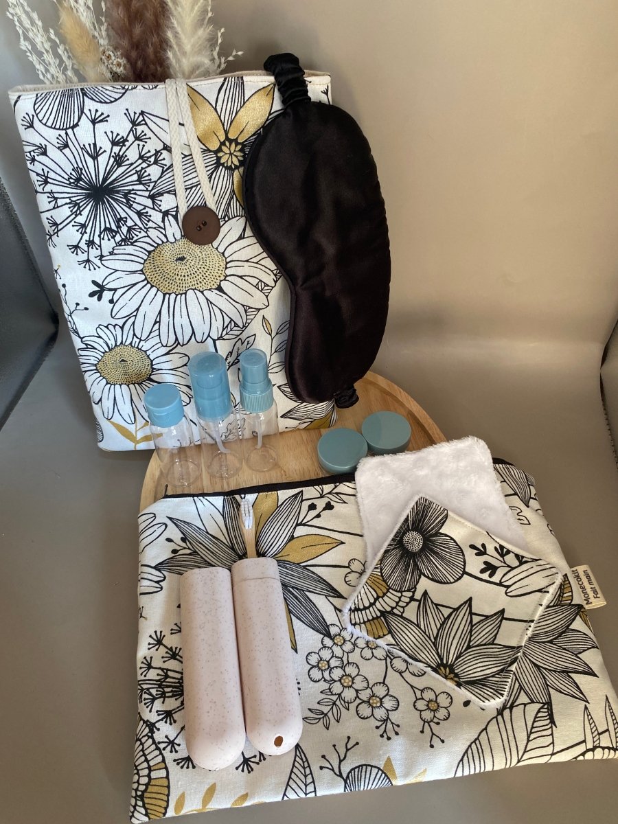 kit pour voyager eco responsable modele ophelie avec kit avion