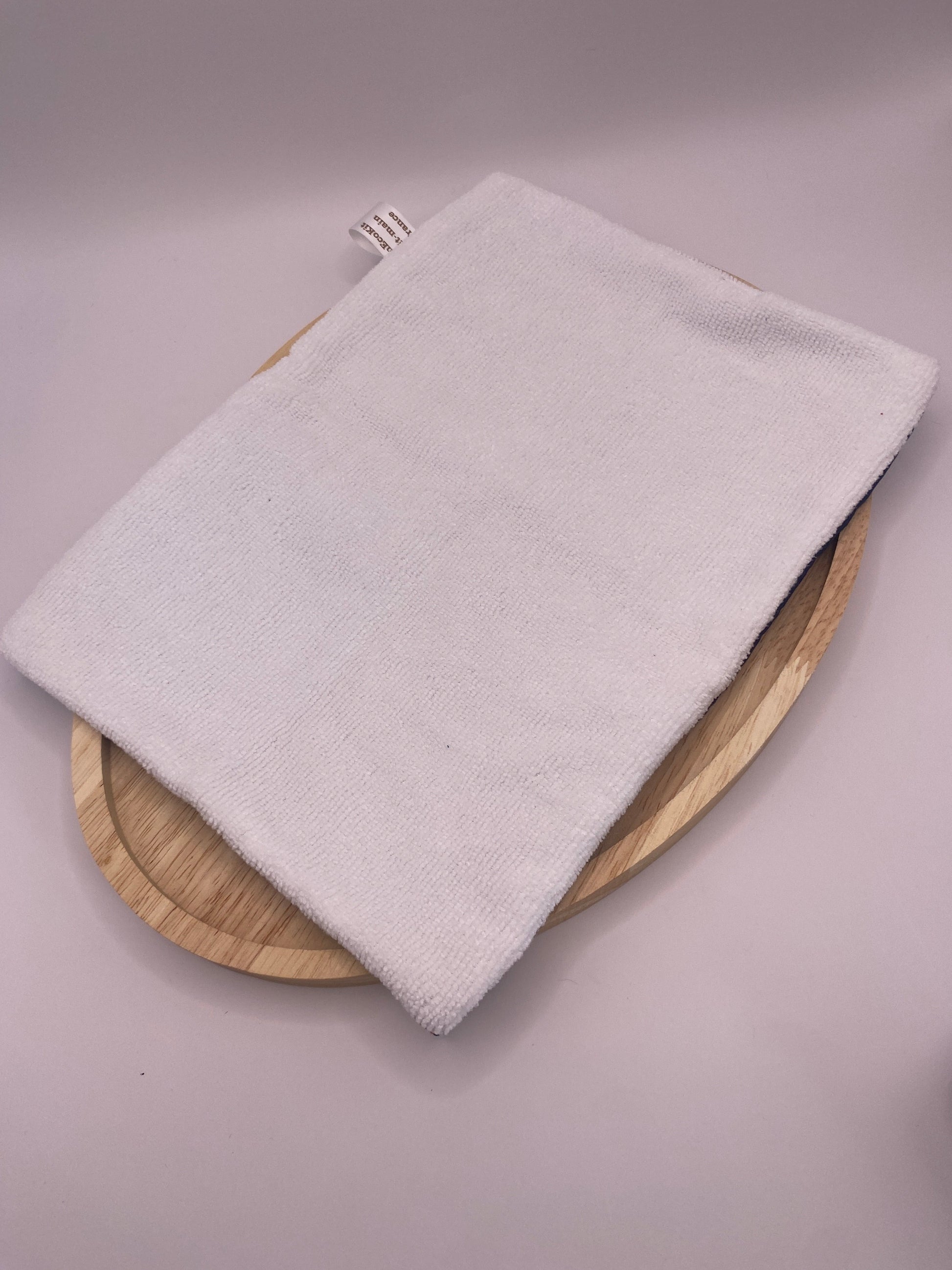 lingette lavable grand format en éponge bambou