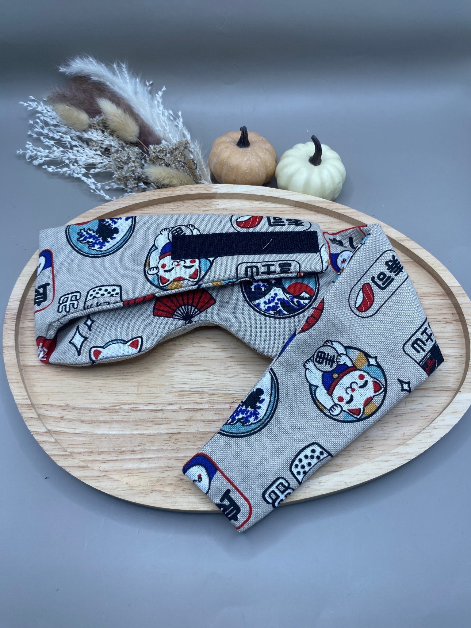 masque chaud froid pour yeux et nuque fait main