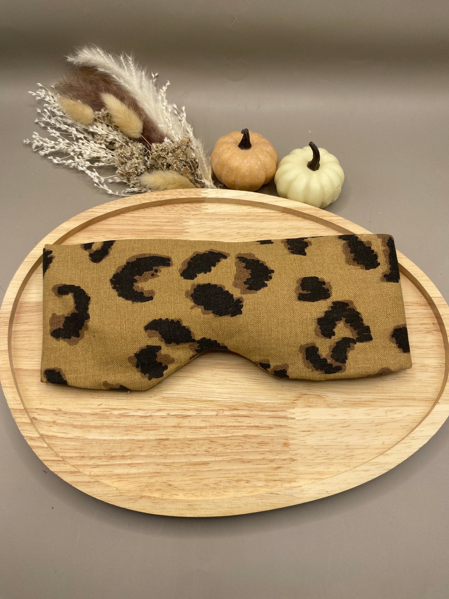 masque yeux et nuque chauffant colza fait main