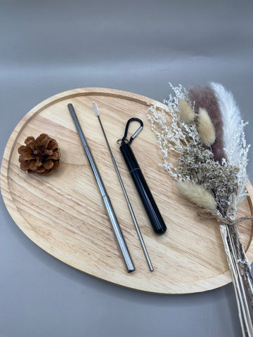 Paille pliable en inox – Nomade, durable & zéro plastique