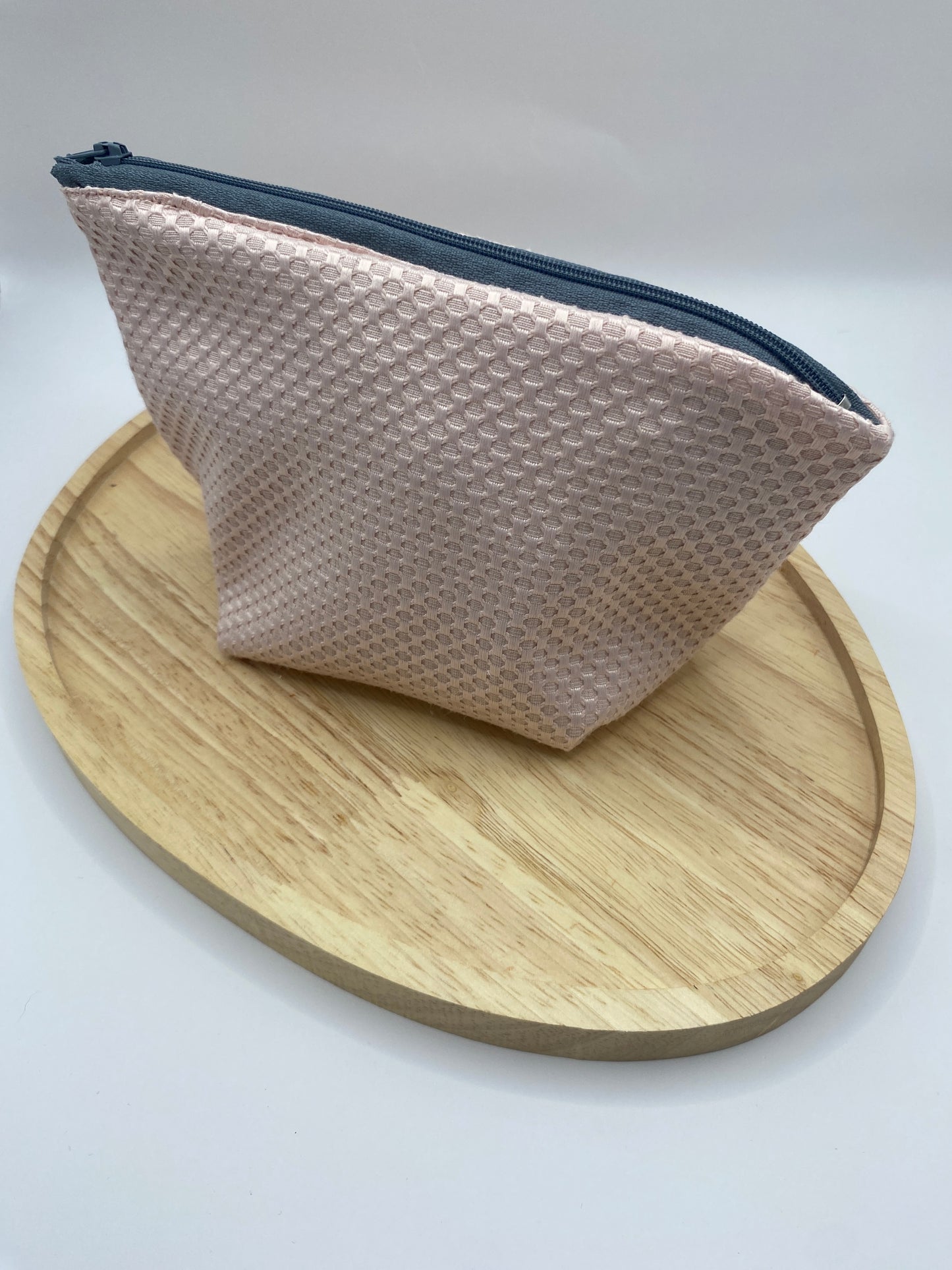 pochette zippee fait main en france jade