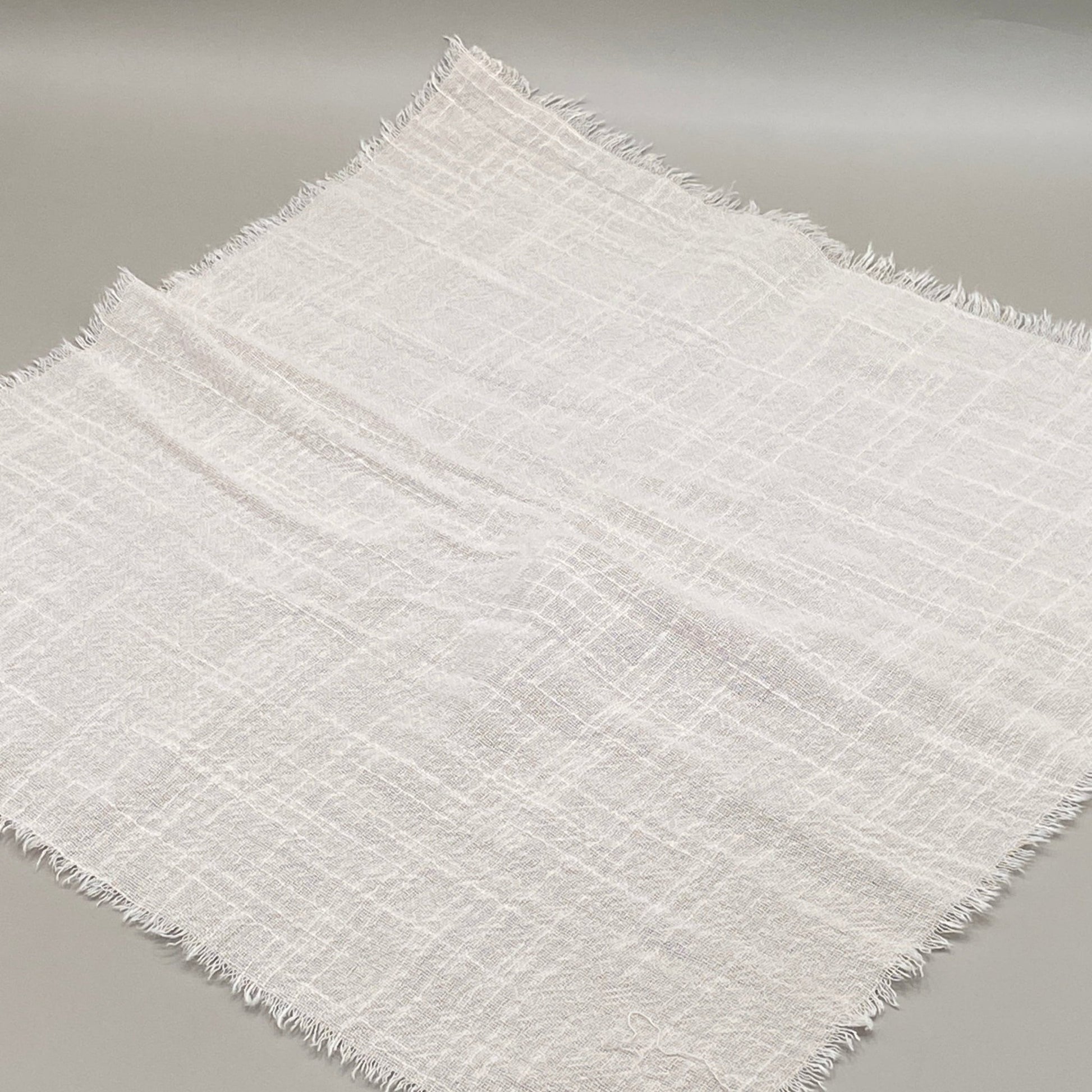 Serviette de table en lin et coton naturel lavable et réutilisable
