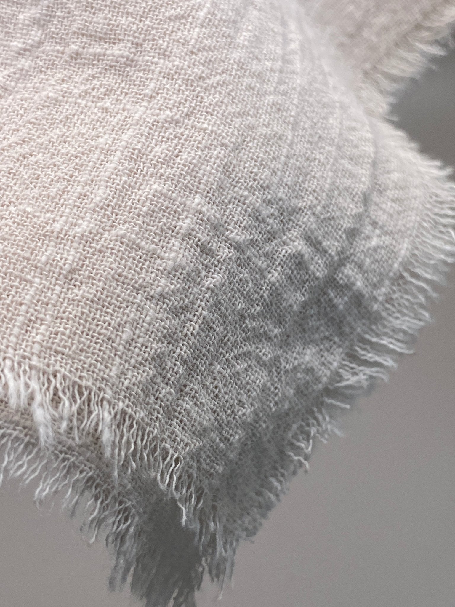 Serviette de table lin-coton écologique pour décoration de table naturelle
